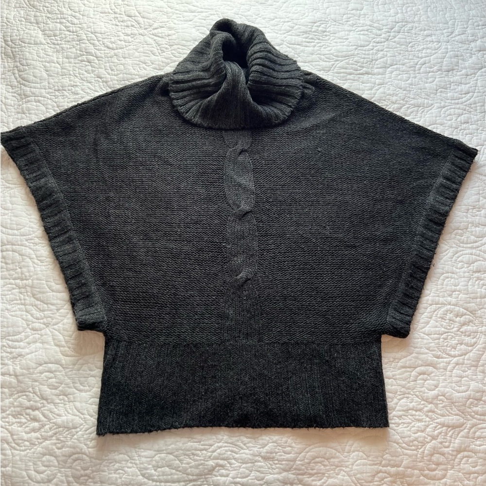 Sweater top with cinched waist
